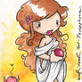 Persephone Sketch Card - Katie Cook