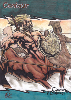 Centaur Sketch Card - Nestor Celario Jr.