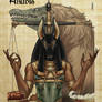 Anubis Base Card Art - Mel Uran