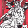 Odin Sketch Card - Nestor Celario Jr.