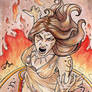 Spellcasters Sketch Card - Samantha Johnson 1