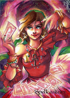 Spellcasters Sketch Card - Hanie Mohd 1