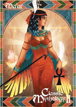 Ma'at Base Card Art - Hanie Mohd by Pernastudios