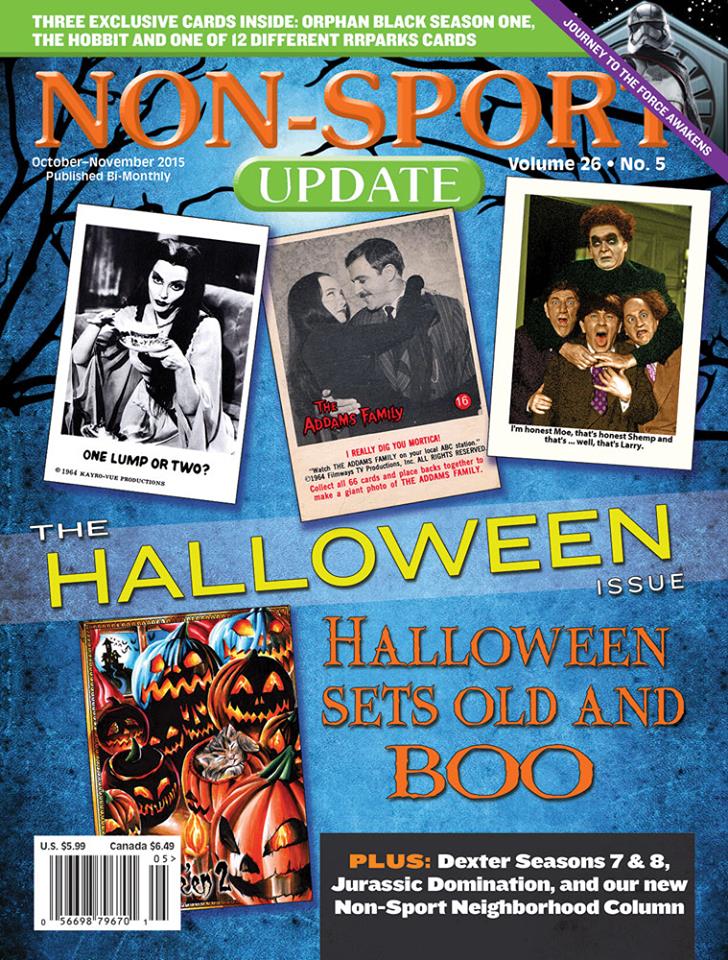 Oct/November Issue of Non-Sport Update Magazine