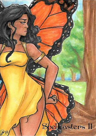 Spellcasters II Sketch Card - Sha-Nee Williams 1