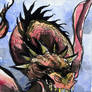 Spellcasters II Sketch Card - Matthew Fletcher 2