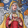 Witchcraft Sketch Card - Elaine Perna 3