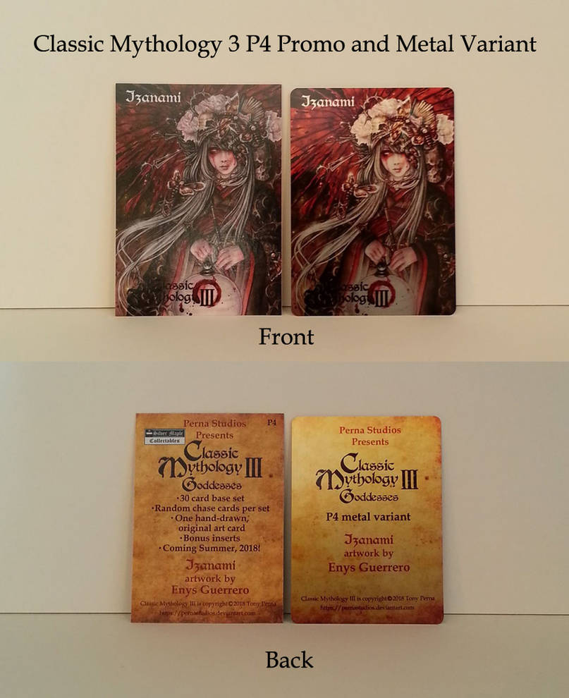 Classic Mythology III P4 Metal Variants - FOR SALE by Pernastudios