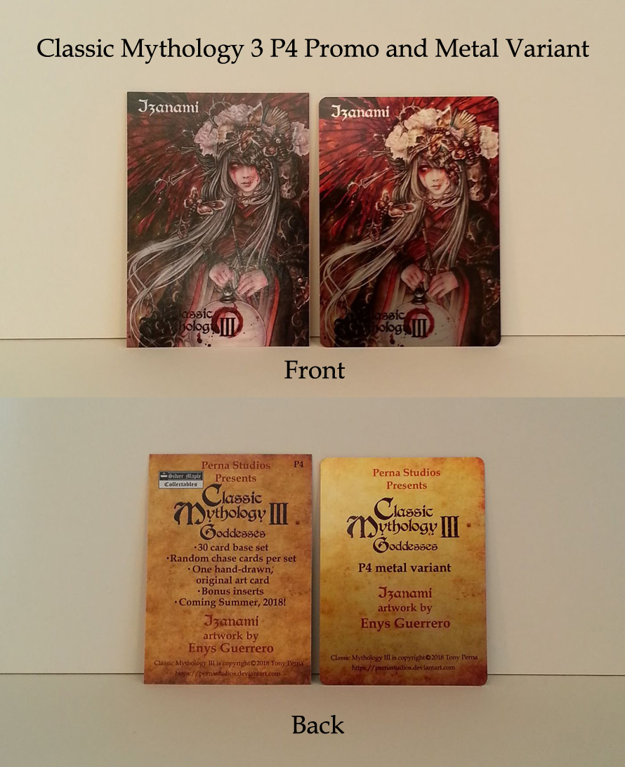 Classic Mythology III P4 Metal Variants - FOR SALE by Pernastudios