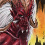 Hallowe'en 3 Sketch Card - Israel Arteaga 2