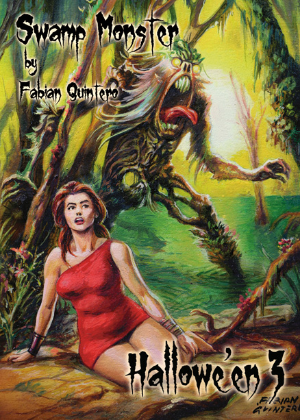 Swamp Monster - Chase Card Art by Fabian Quintero by Pernastudios