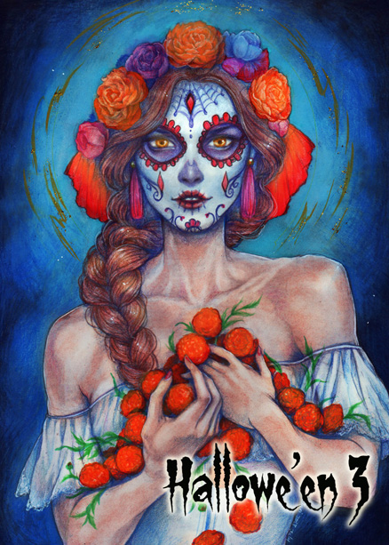Day of the Dead Metal Chase Art by Juri Chinchilla by Pernastudios