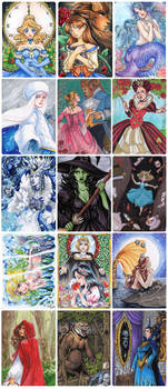 Classic Fairy Tales 2 - METAL Sketch Cards 2