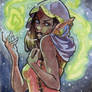 Spellcasters 3 Sketch Card - Stacey Kardash 1