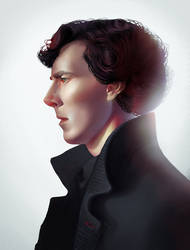 Sherlock Holmes from Sherlock (BBC) by Dzikawa