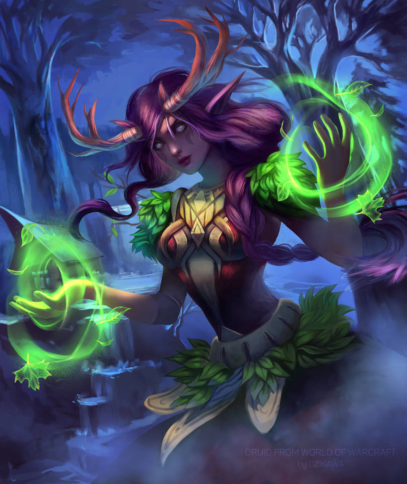 Druid from World of Warcraft by Dzikawa Druid from World of Warcraft by Dzikawa