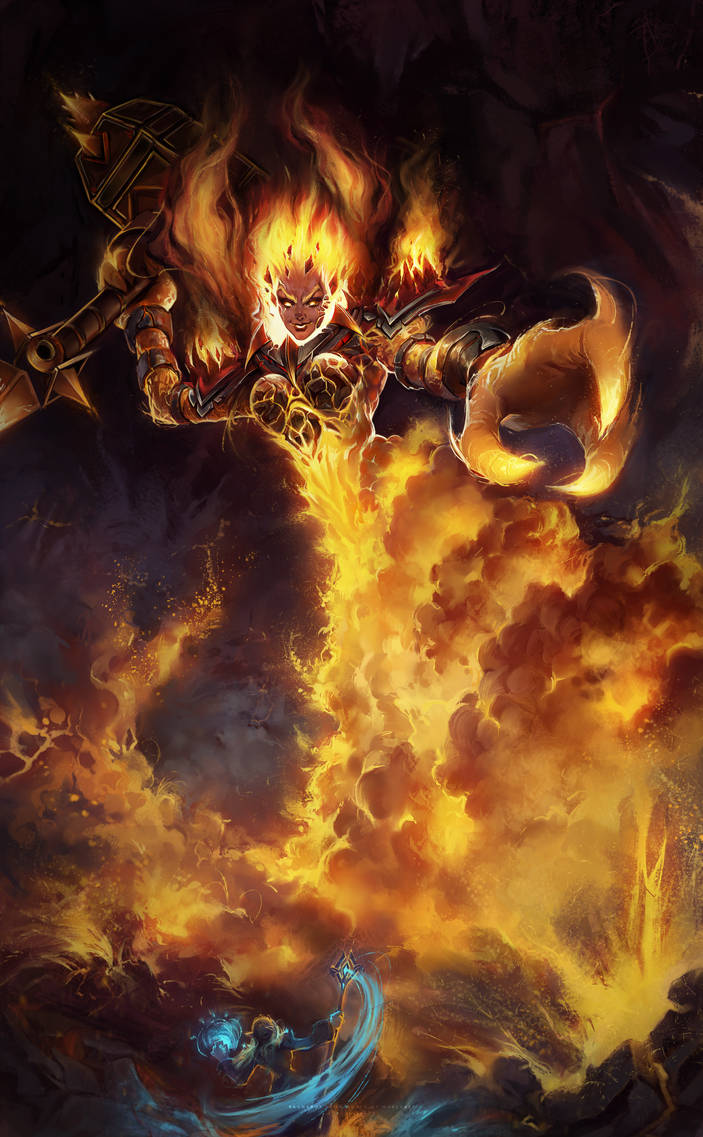 Ragnaros from World of Warcraft by Dzikawa on DeviantArt