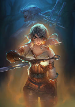 Ciri from The Witcher 3: Wild Hunt