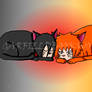 IchigoxRukia Kittens