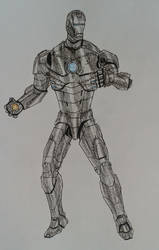 Iron man Mark II by Kamran10000