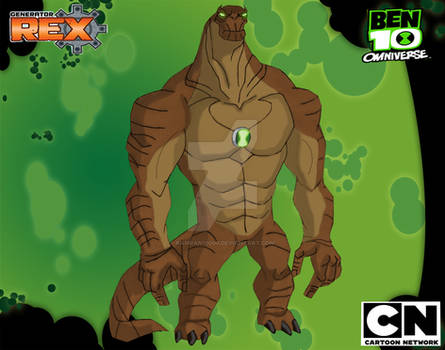 Ben 10 and Mutant Rex - United Heroes: Ultimate Rath in Genrex style by  Kamran10000