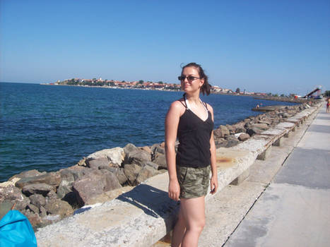 Me at the seaside