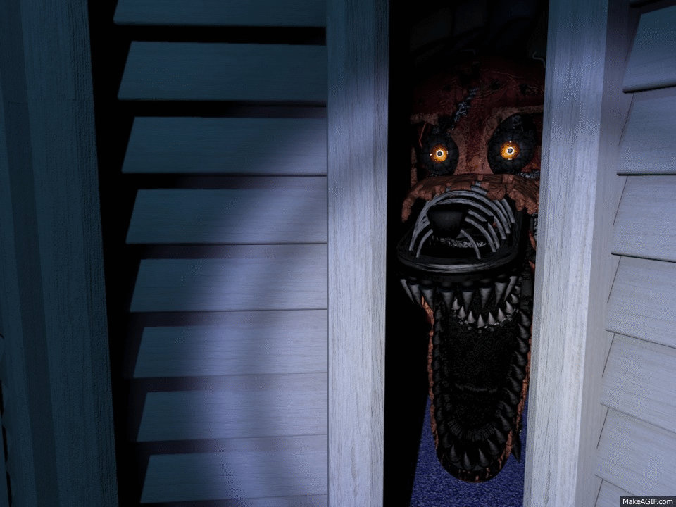 Nightmare Foxy Closet Jumpscare FNAF 4 By ArtisticPessimistic On nightmare-foxy-closet-jumpscare-fnaf-4-by-artisticpessimistic-on