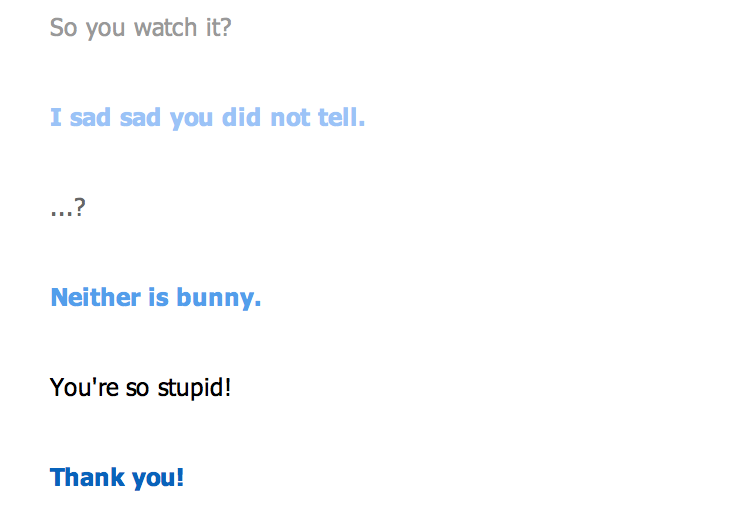 Not So Epic Cleverbot Response.