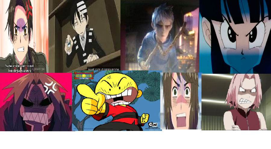 Angry and Shocked Reactions by cupcakes11 on DeviantArt