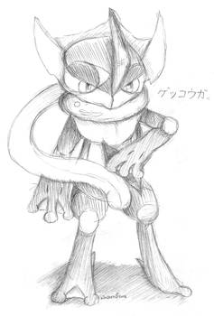 Greninja sketchy