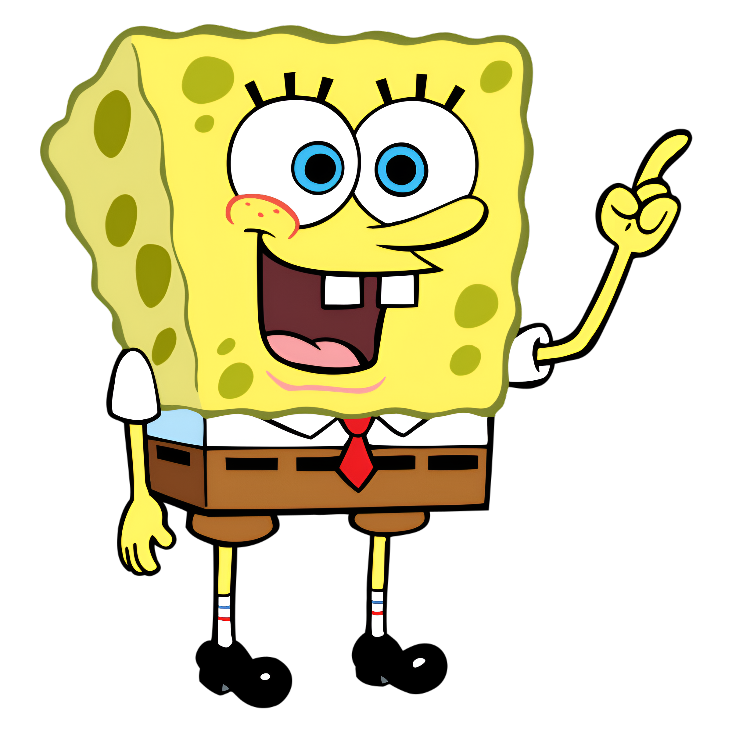 Spongebob and Inverted Color character by sogrepcorpus on DeviantArt