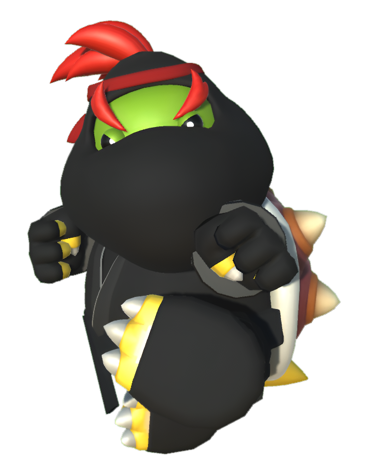 Bowser Jr. (Shadow Mario Mask) by Wizenheimer2003 on DeviantArt