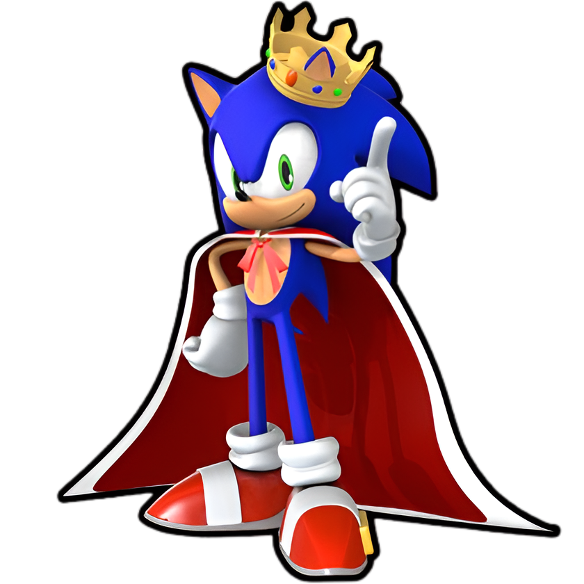 King Sonic by Mentect on DeviantArt