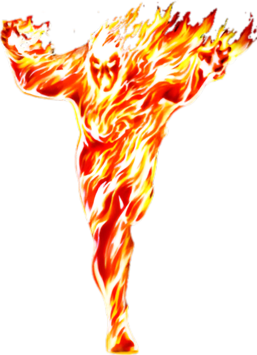Human Torch by Mentect on DeviantArt