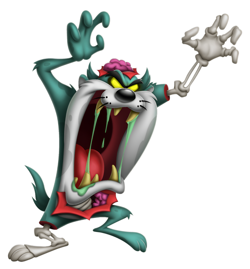 Zombie Taz by Mentect on DeviantArt