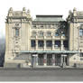 The National Theatre building, Belgrade