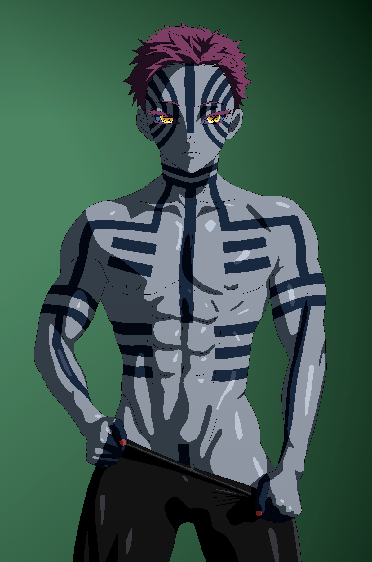 Akaza by Sexyanimes on DeviantArt