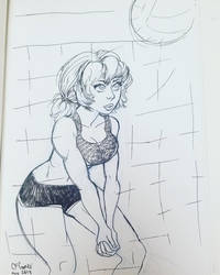 Volleyball Pinup?