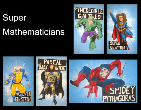 Super Math Comics Super Mathematicians by prueslove on DeviantArt