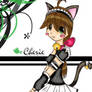 Teh cute kitty maid Cherie