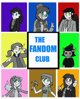 Fandom club T-shirt design