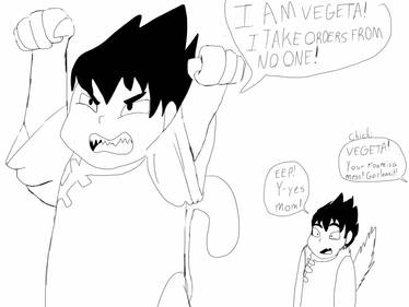 Son Vegeta AU part 5