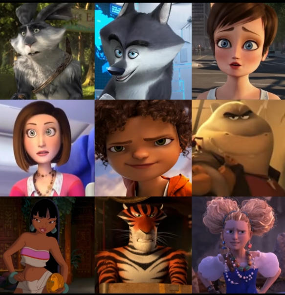 Dreamworks Characters by Bunnymund05 on DeviantArt