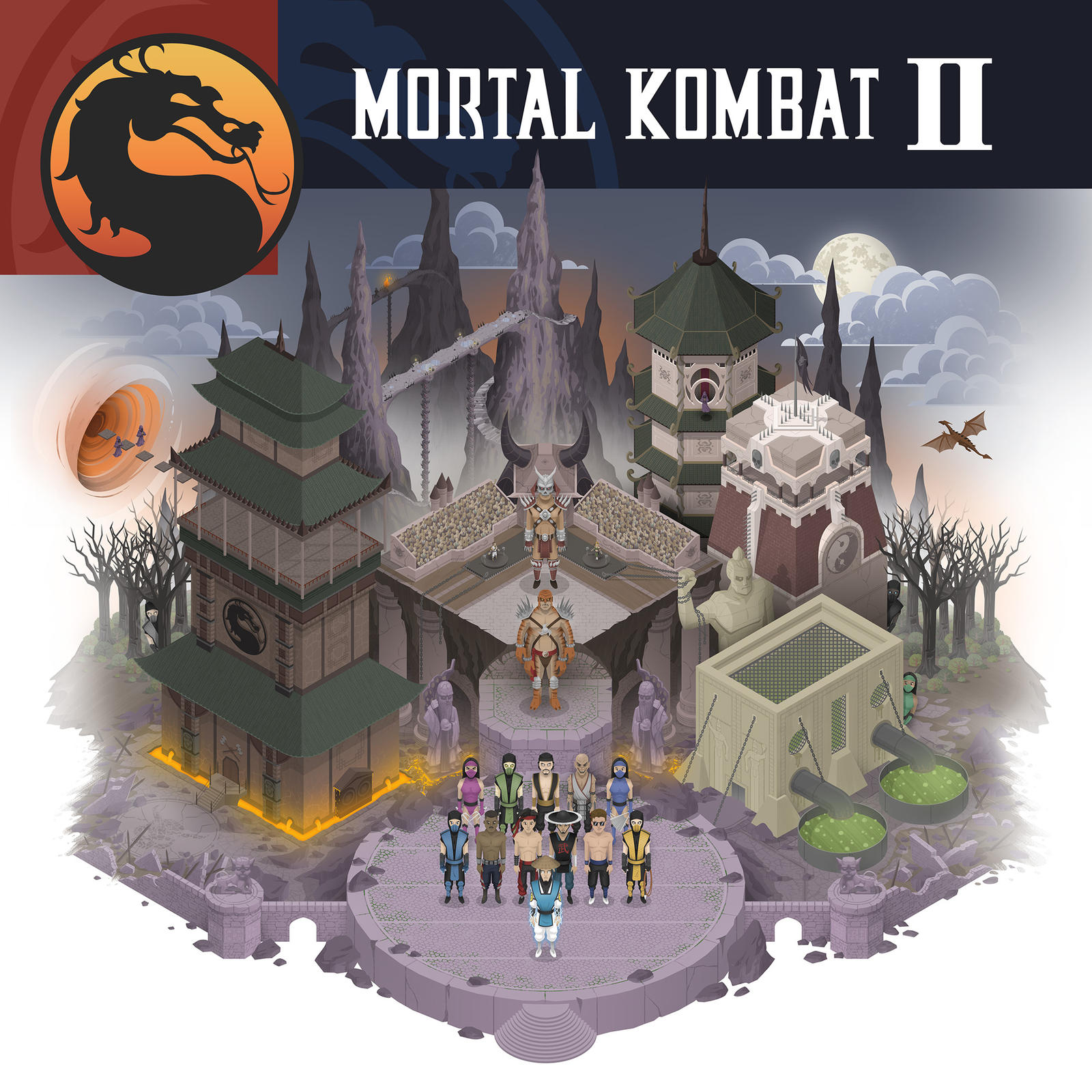 Mortal Kombat II by dmvcomics on DeviantArt