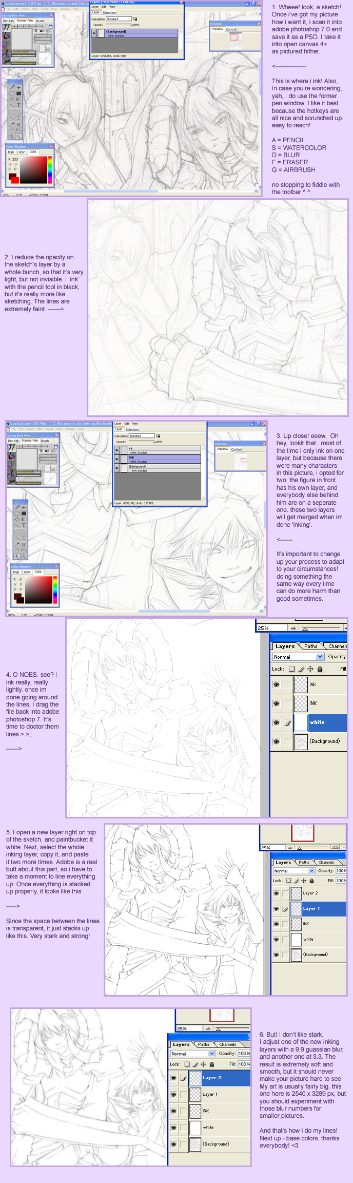 tutorial pt. 1 - lines by shirotsuki