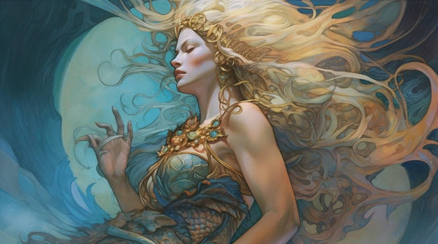 Goddess of sea