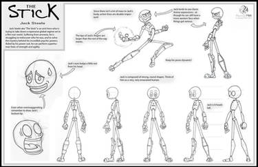 Jack Steele - Model Sheet 01