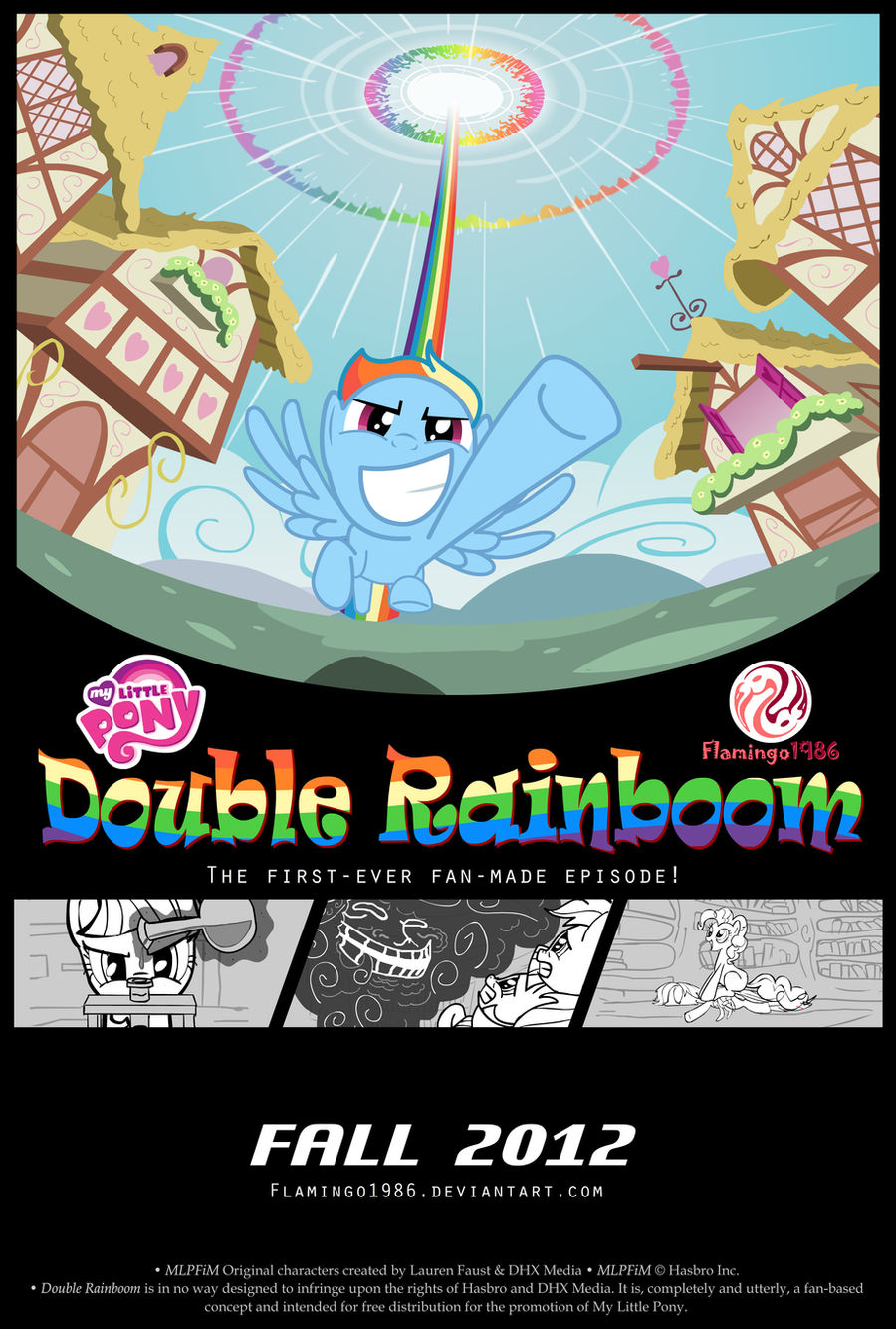 Double Rainboom Promotional Poster