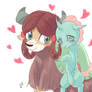 I found out -Yona x Ocellus- in Season 8