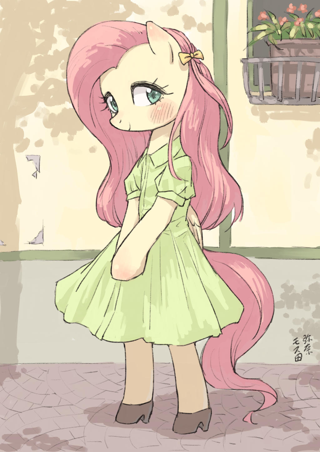 Fluttershy by Yanamosuda on DeviantArt